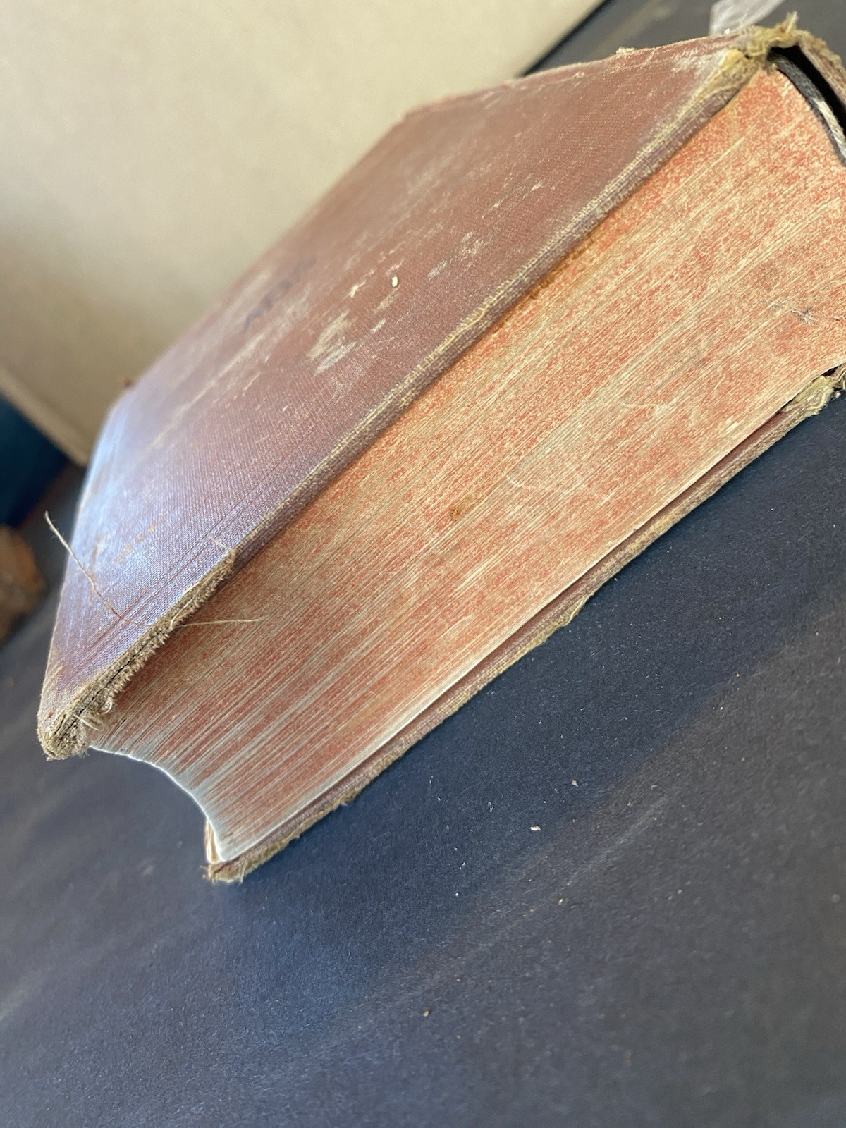 1890 Holy Bible American Bible Society Minion Ref 12mo Antique ABS