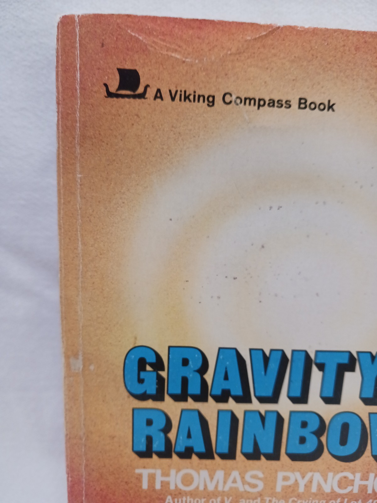 Thomas Pynchon Gravity’s Rainbow 1973 Trade Paperback TPB 4th Print $4.95 Cover