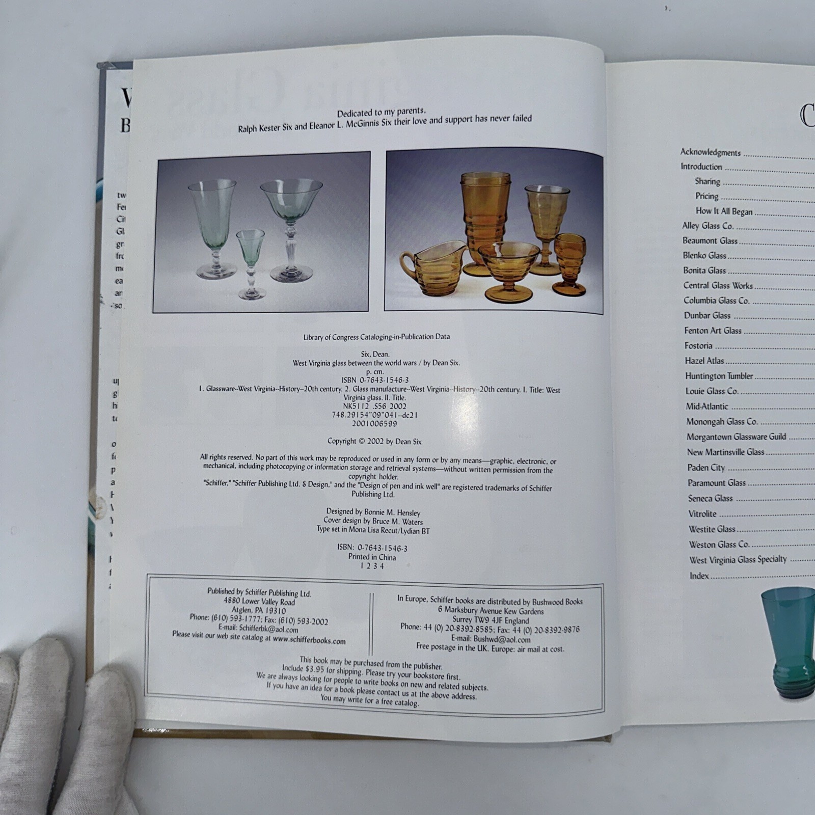 Book WEST VIRGINIA GLASS – BETWEEN THE WARS includes Blenko, Fenton, Beaumont +