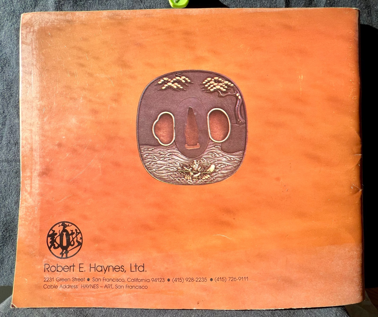 Rare 1982 Robert E Haynes Japanese Kodogu Gaiso Tsuba Art Auction Catalog + PR