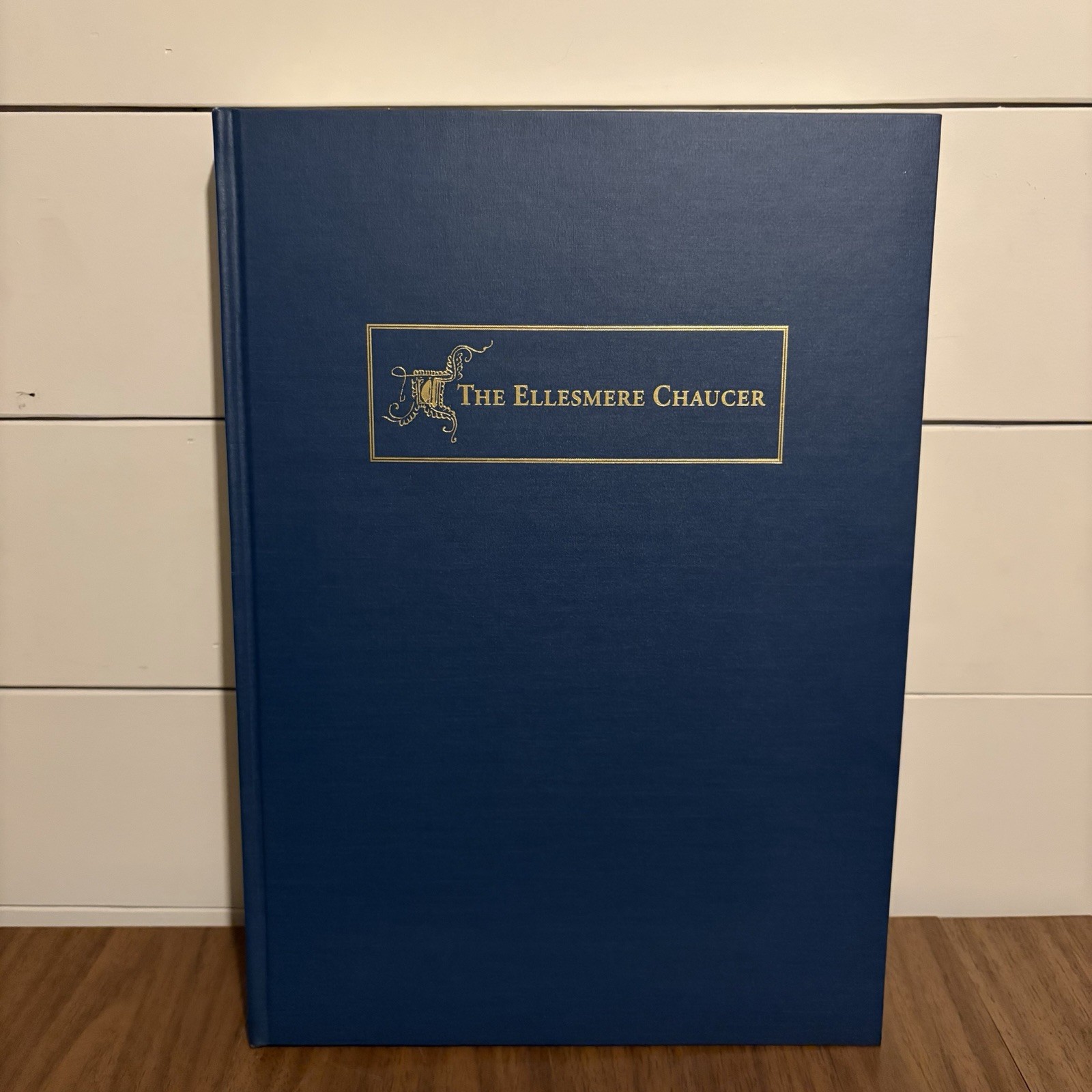 The Canterbury Tales New Ellesmere Chaucer Monochromatic Facsimile 1997 HC