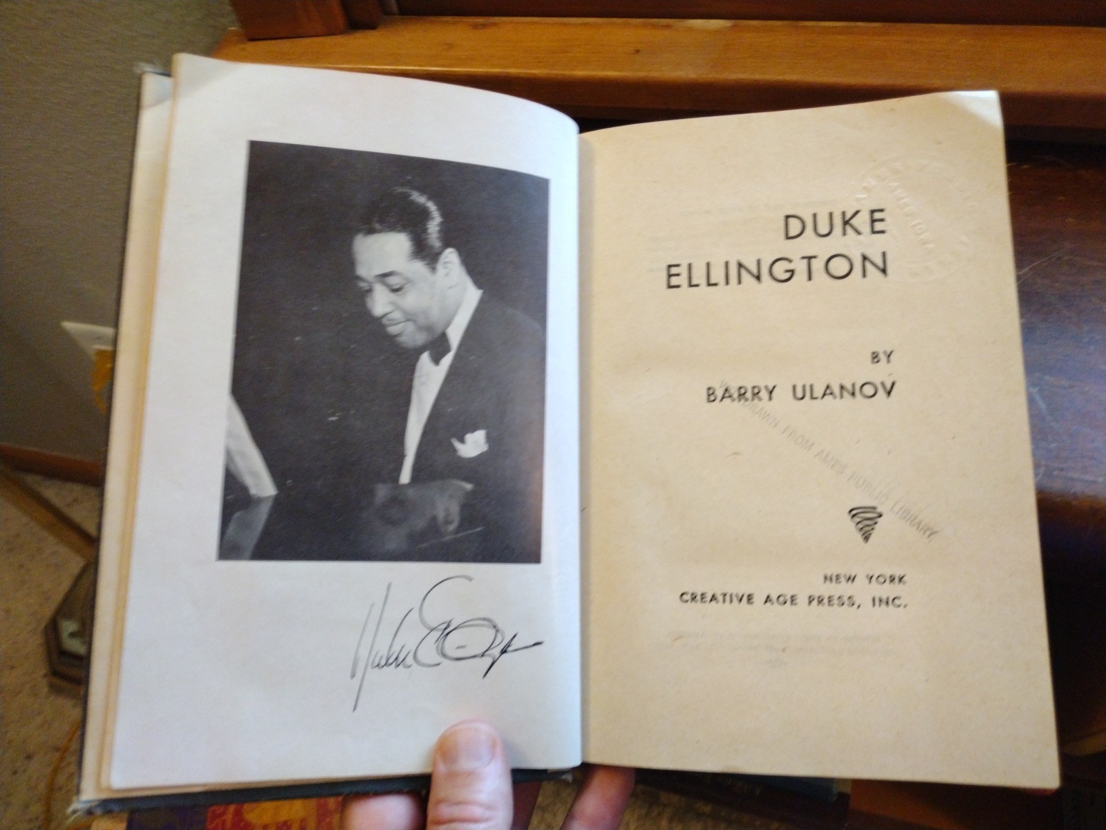 Duke Ellington by Barry Ulanove 1946 Creative Age Press