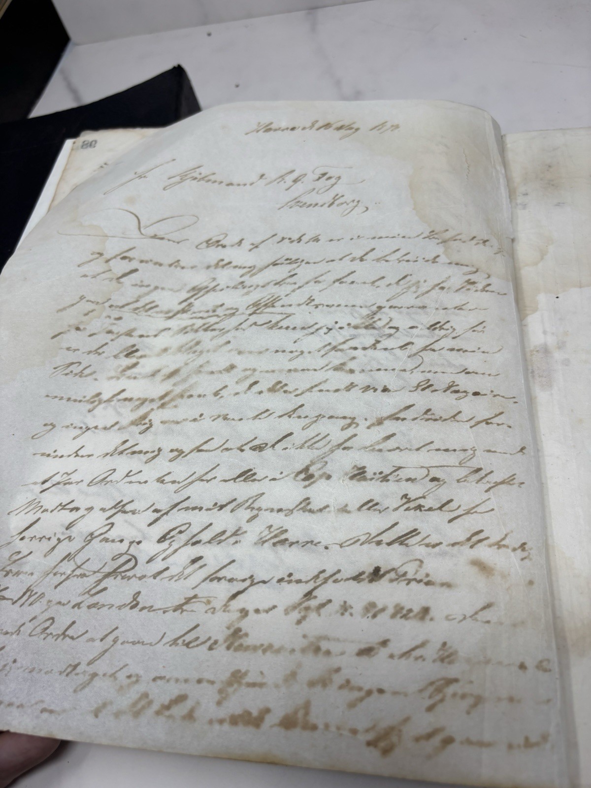 Antique Captain’s Log 1867-1870 Hand Possibly Scandinavian? Enevoldsen