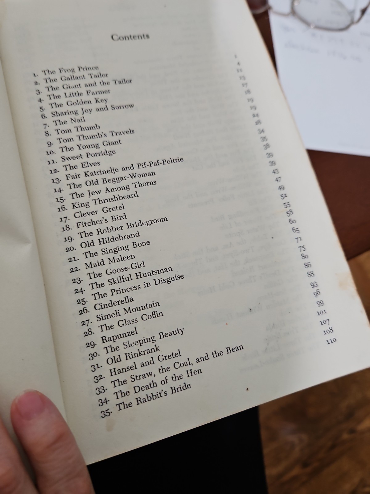 Grimm’s complete fairy tales book – Fair Condition