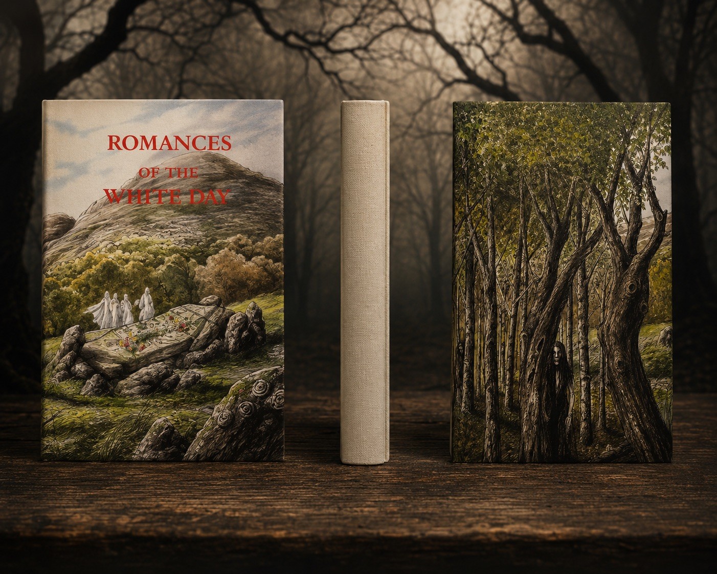 ✍️📚 ROMANCES OF THE WHITE DAY SIGNED LTD #18/300 HC RARE 👻✨