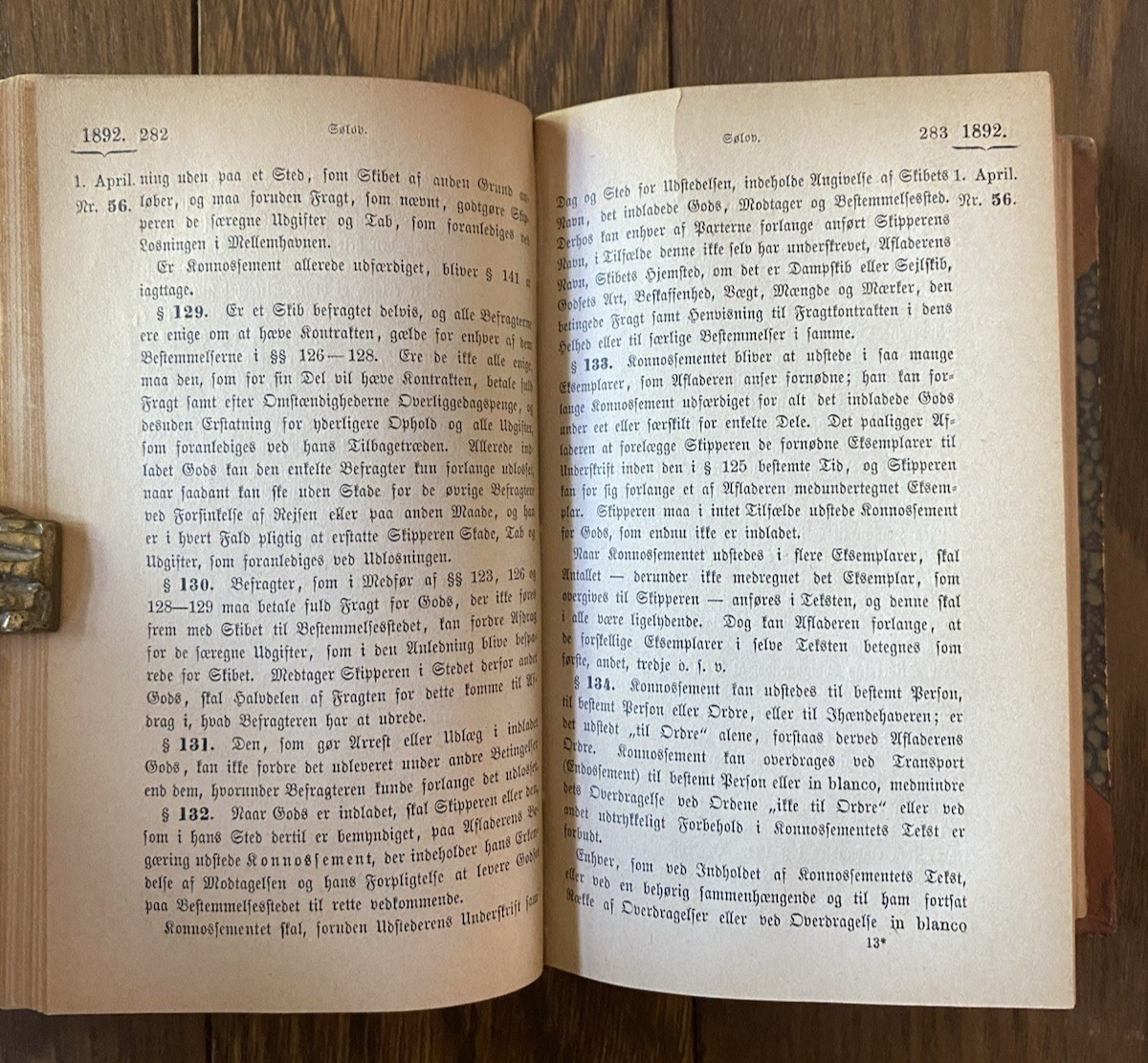 Danish Law Books Samling af Love og Anordninger 1834-1848, 1891-1893 Antique