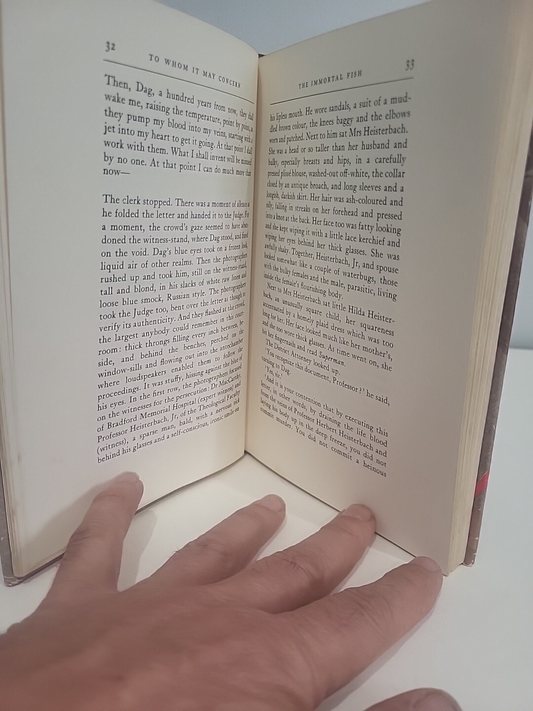 To Whom It May Concern Elisabeth Mann Borgese 1st Printing 1960 HC/DJ Ex-Library