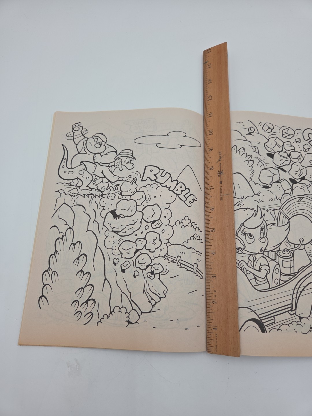 Golden 1989 Color/Activity Book Disney’s Chip N Dale Rescue Rangers 4052 – Blank
