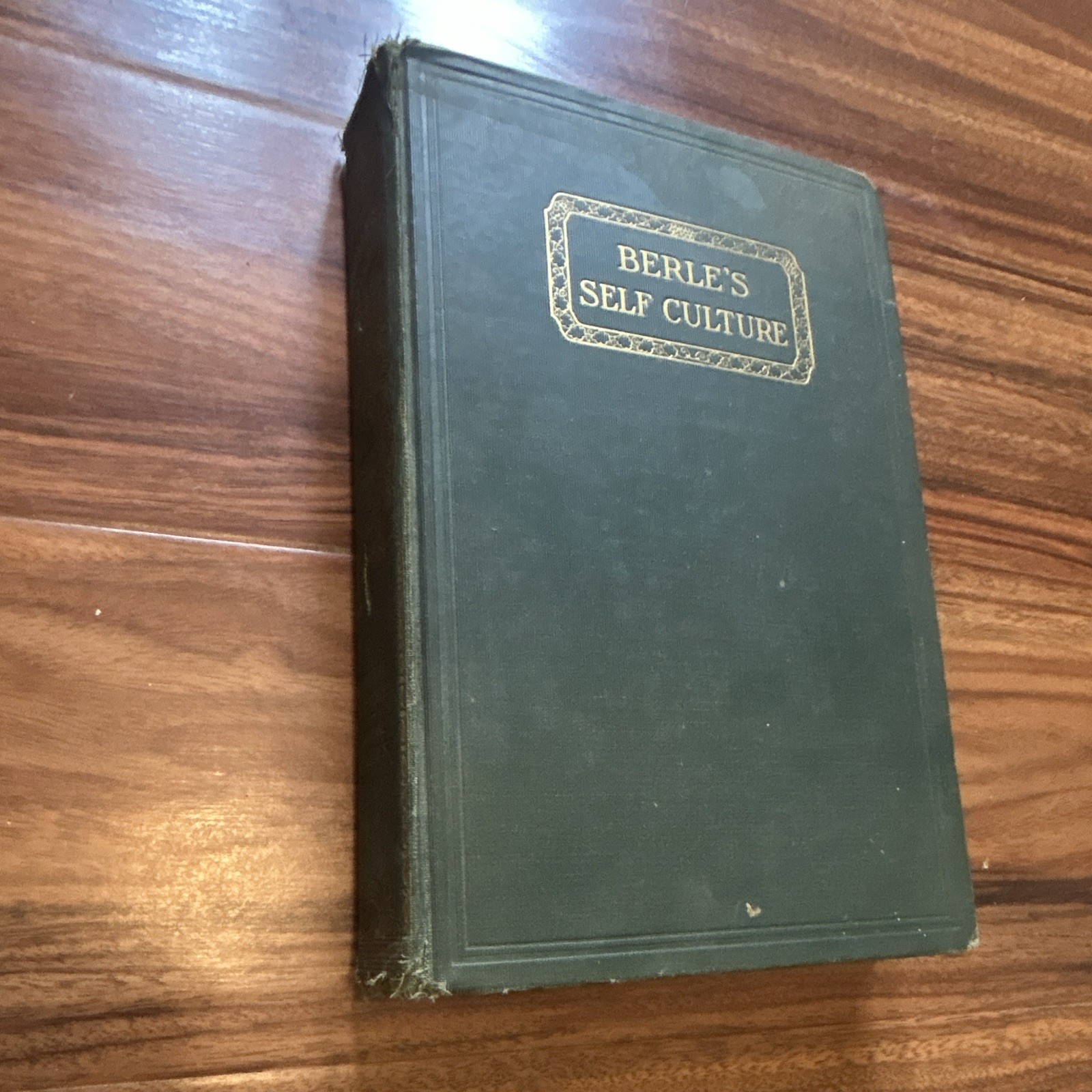 Berle’s Self Culture Vol III Animal Stories Natural History Illus HC 1926 Eng