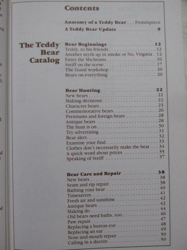 Old Price Guide Book – “The Teddy Bear Catalog” – 1984 Peggy Bialosky – EXC Cond