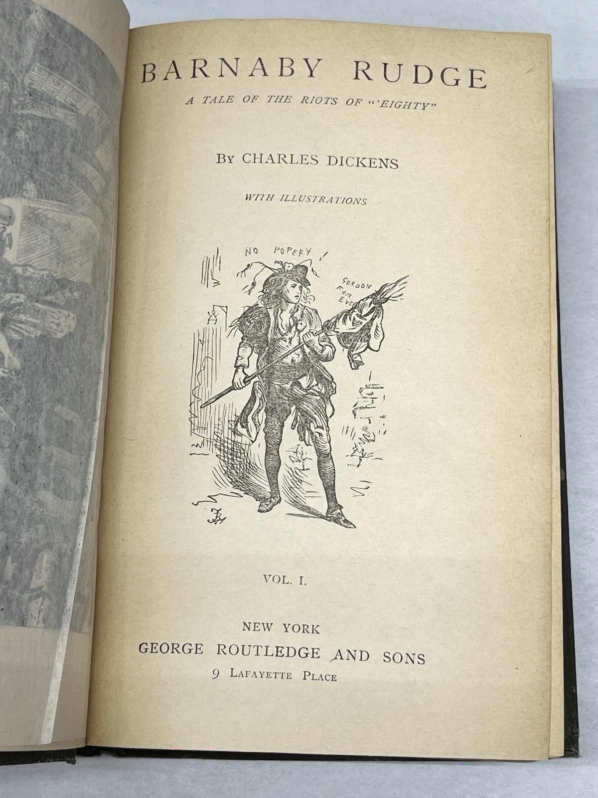 Antique 19th Century Charles Dickens Copperfield Edition Books – 8 Volume Set