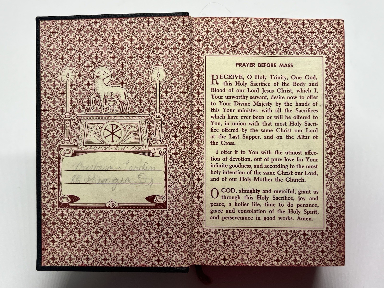 St. Joseph Continuous Sunday Missal 1961 Latin / English Confraternity Version