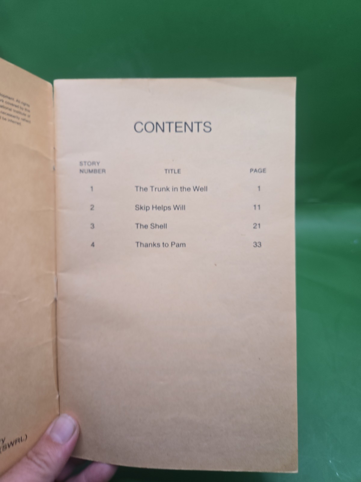 Vtg Pits & Ponds Book 2-Unit 2-Block 3 1975 AA Educational Q&A 4 Stories
