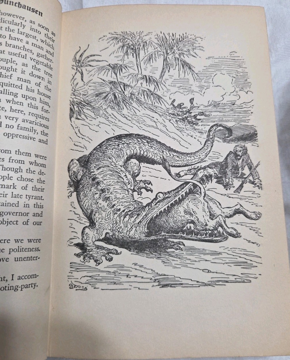 The Adventures of Baron Munchausen – Gustave Doré Illustrated – Antique HC