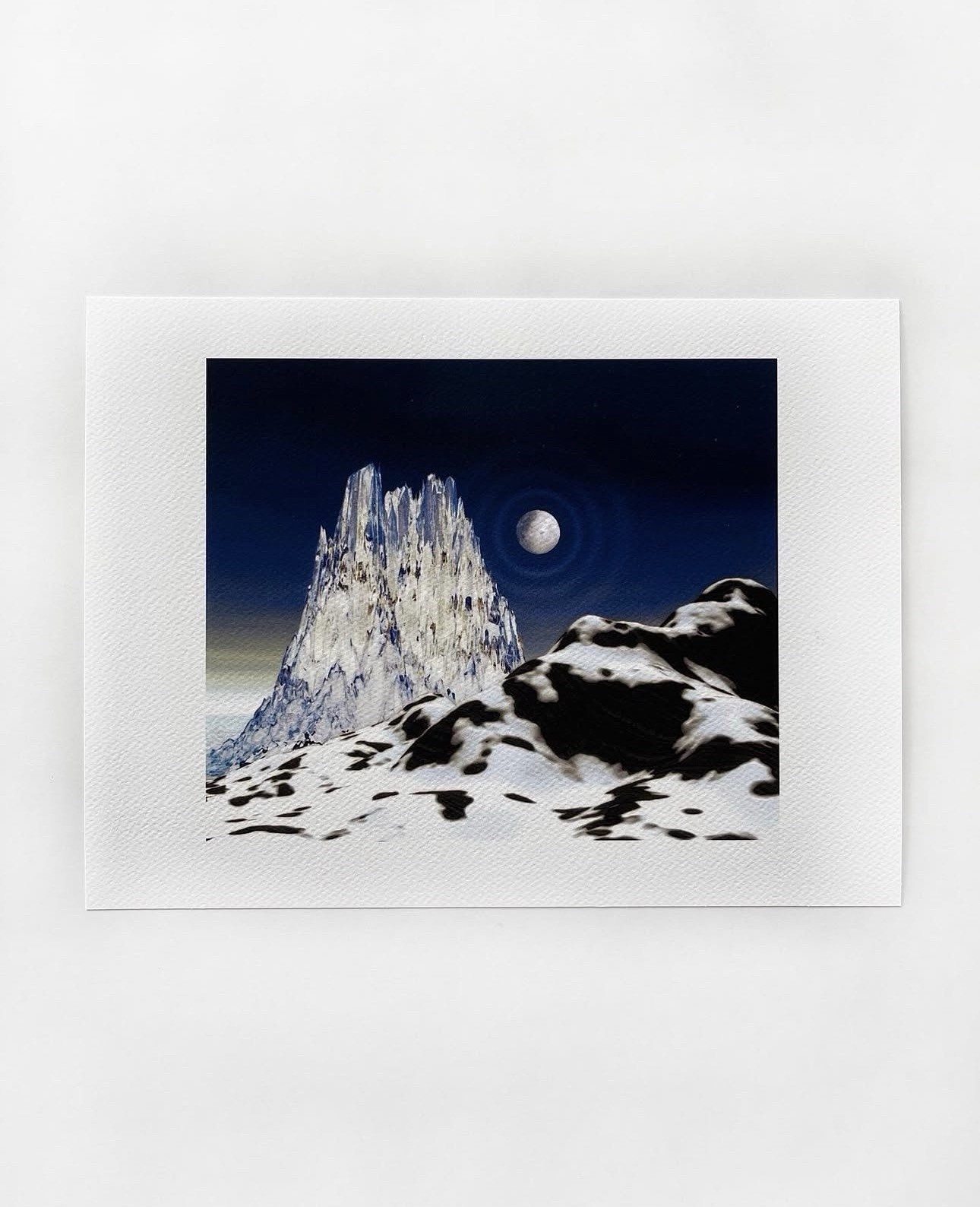 The Universe is a Haunted House Lunar Edition with Prints. Coil