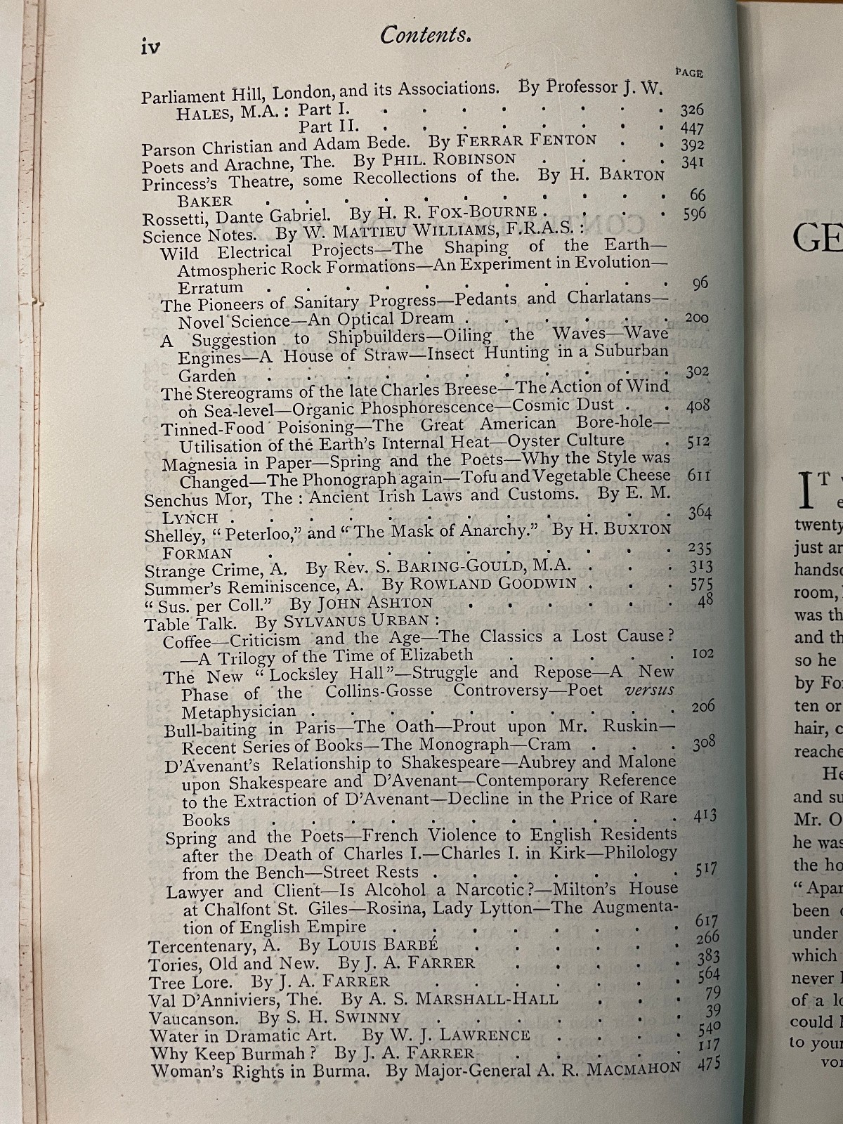 1887 Gentleman’s Magazine, Half Leather, Victorian, Marie Antoinette, Chaucer