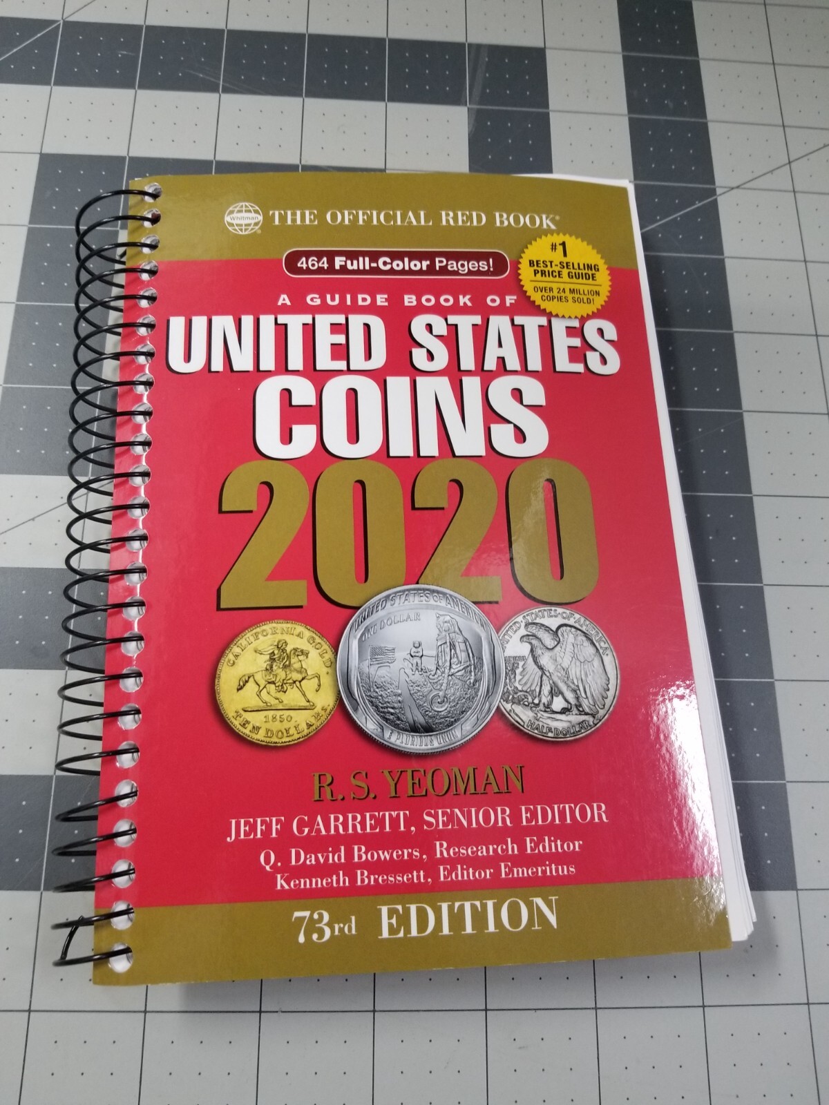 NEAR MINT A Guide Book of United States Coins 2020 Spiral Bound Jeff Garrett