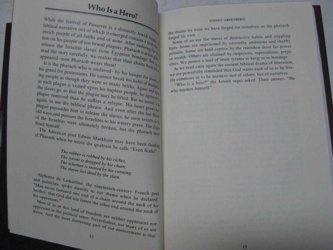 Say Yes to Life: A Book of Thoughts for Better Living BY SIDNEY GREENBERG