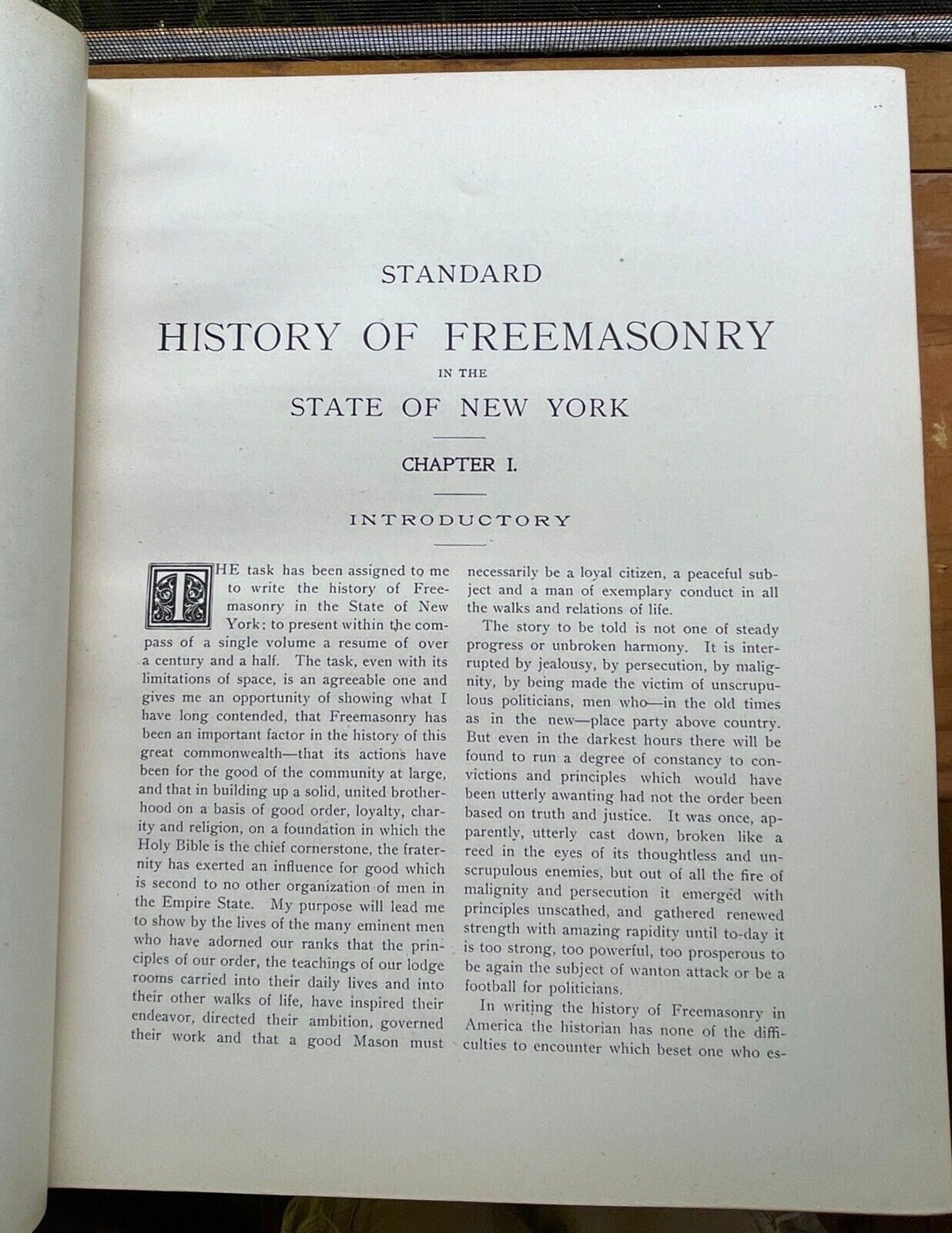 HISTORY OF FREEMASONRY IN NEW YORK, 2 Vols – Ross, 1904 – MASONIC SCOTTISH RITE