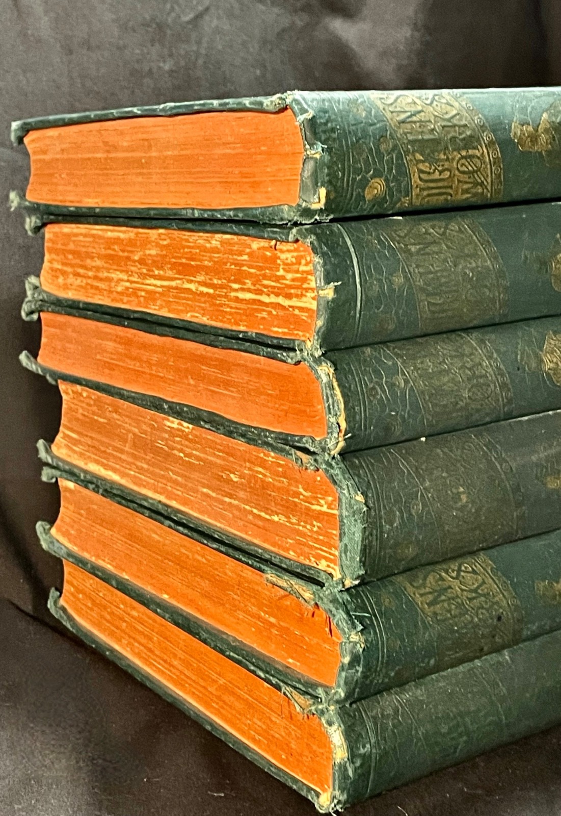 The Works Of Charles Dickens Volume I-VI 6 Volumes 1870-80’s Colliers Unabridged