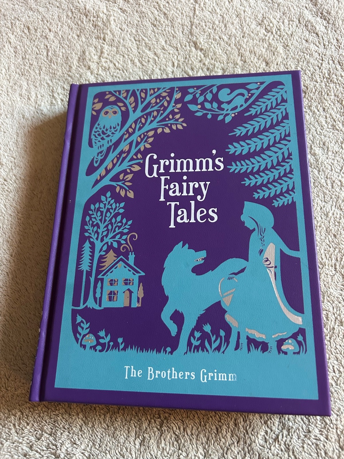 NEW Grimm’s Fairy Tales Collectible Leather Bound Collectible Hardcover B&N 2012