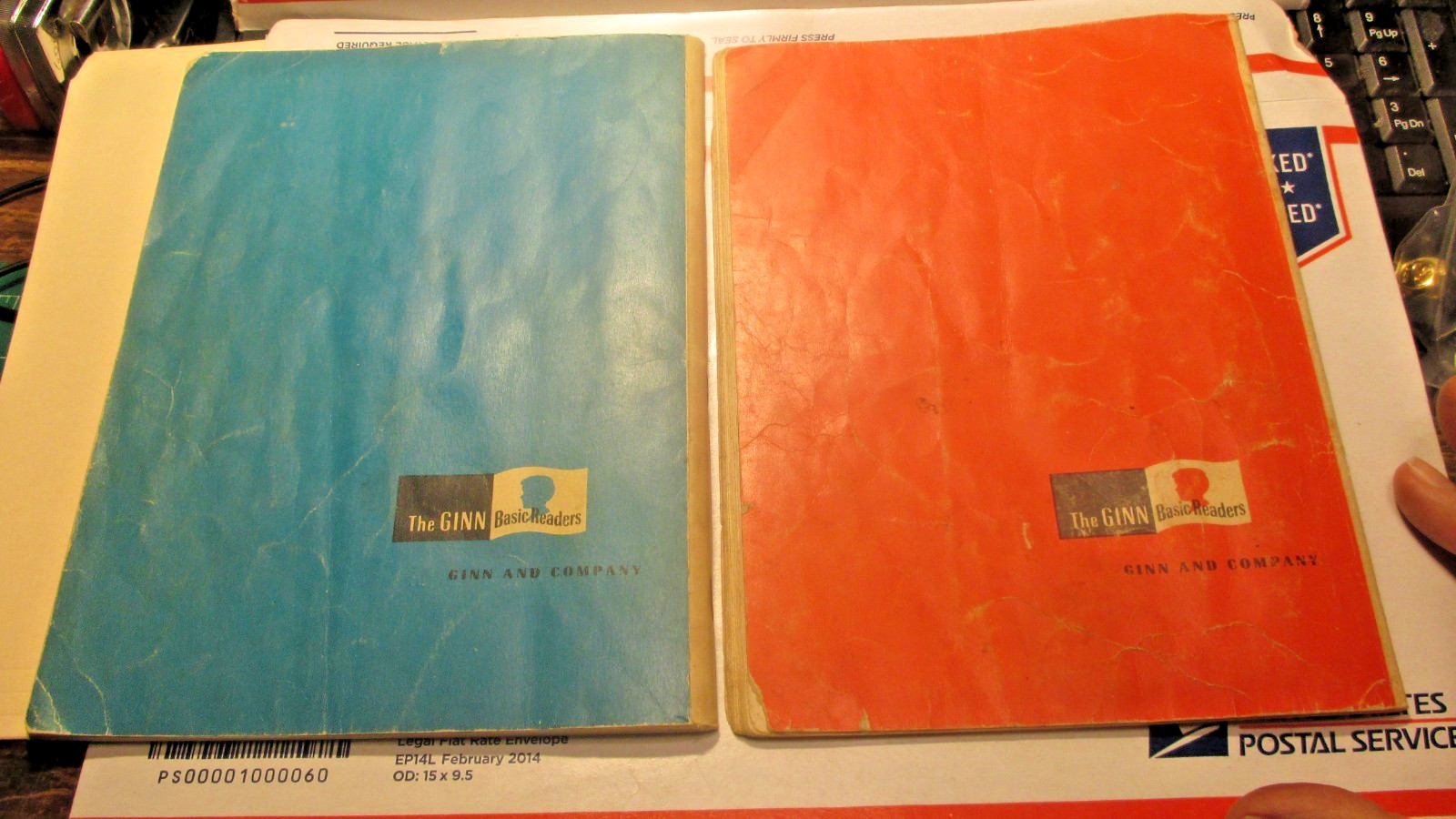 2 Ginn Early School Readers, My Little Red (Blue) Story Book, 1957