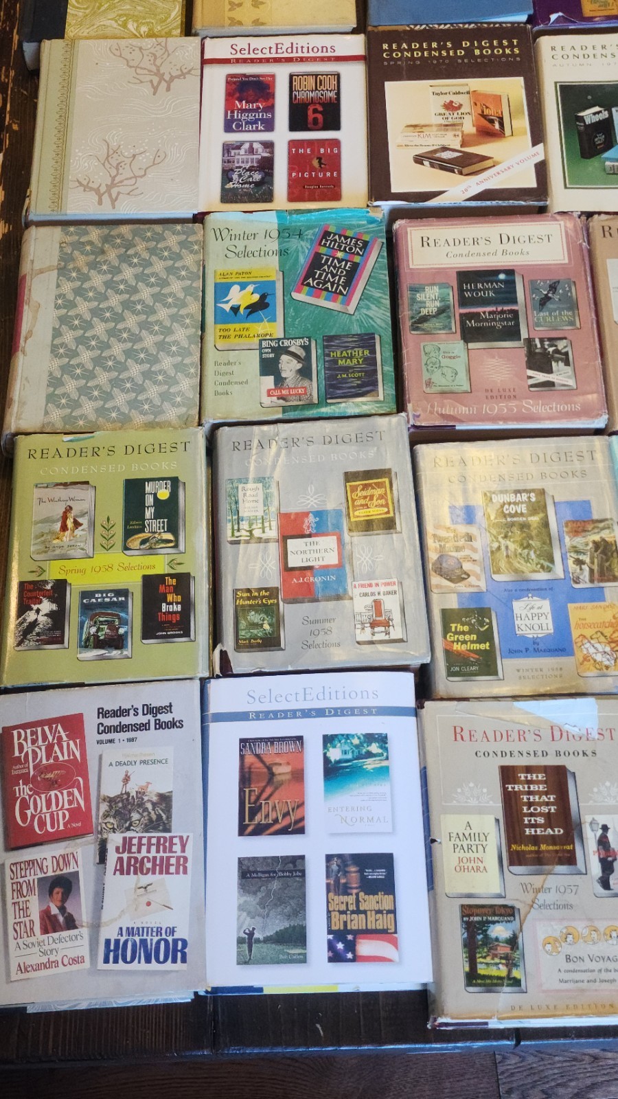 🔥 LOT OF 36 Readers Digest 1950s, 60S, 70S, VTG Condensed Books, HARDCOVERS
