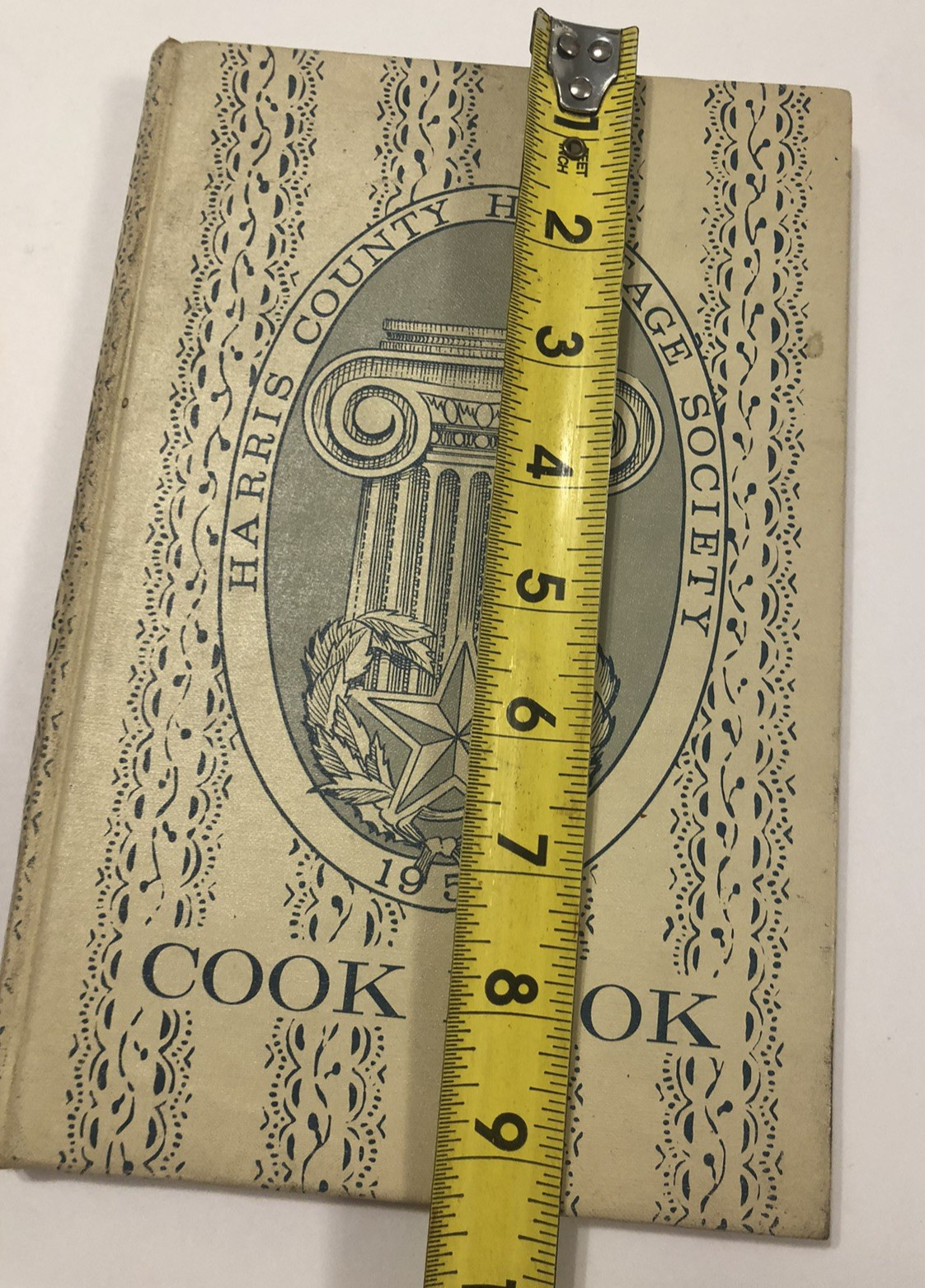 Vintage 1964 Harris County Heritage Society Cook Book Vol. 1 Houston Texas HB