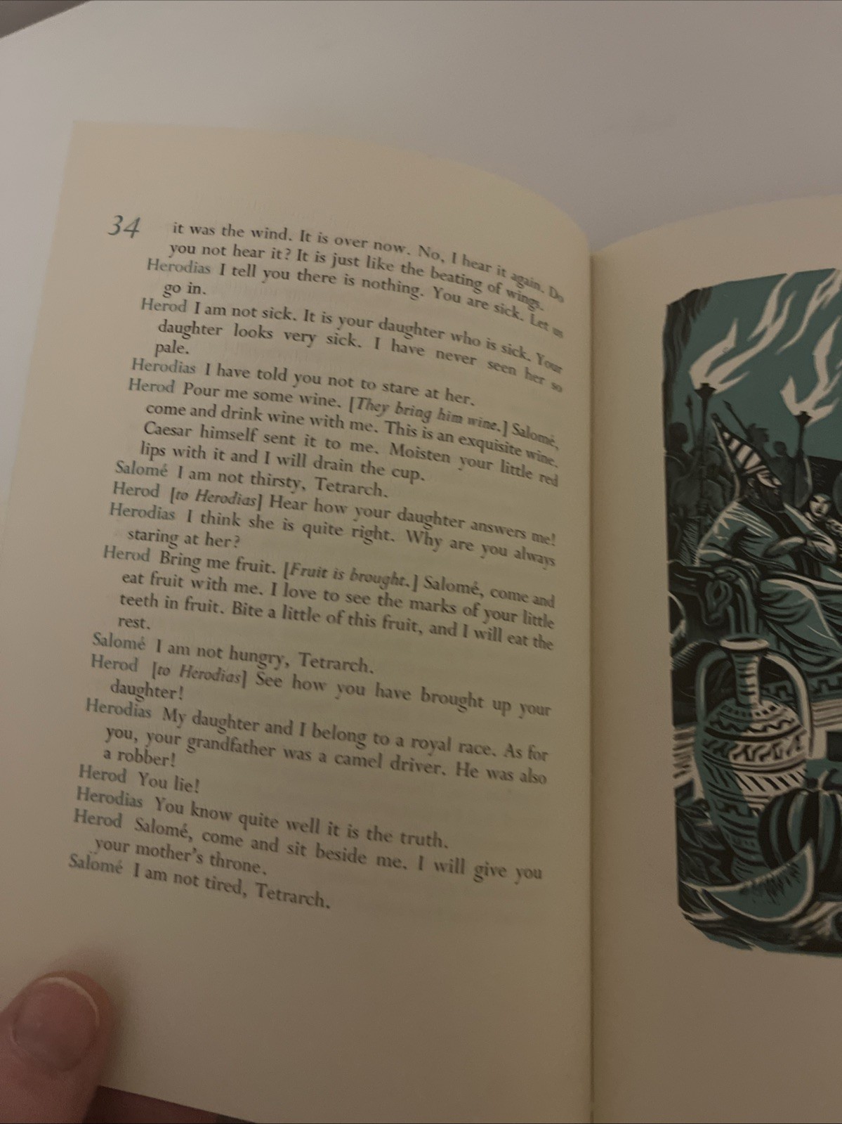 Oscar Wilde Salome Folio Society Vintage Hardback With Slipcase 1957
