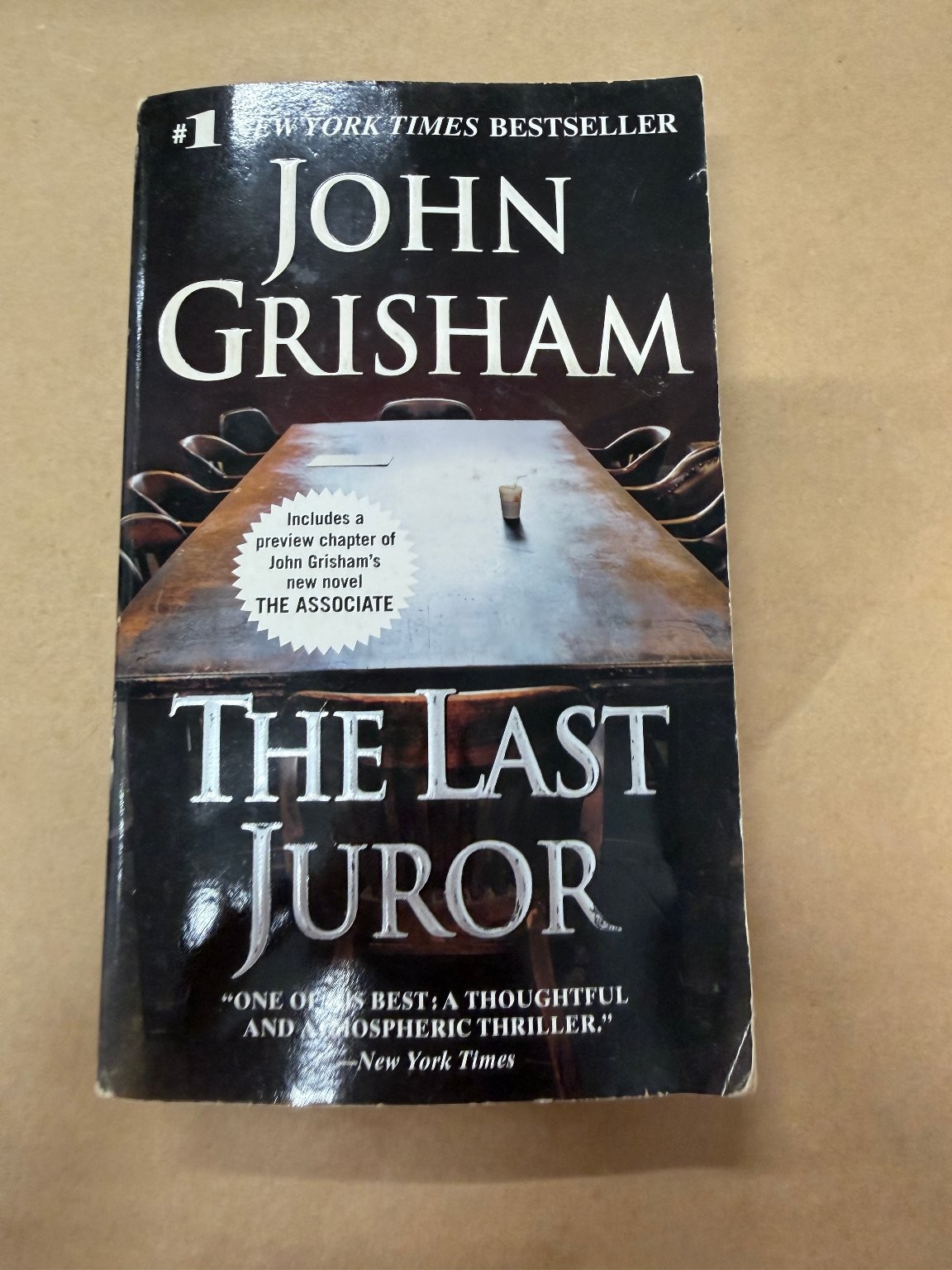 The Last Juror John Grisham Paperback Thriller Novel 2004 NYT Bestseller