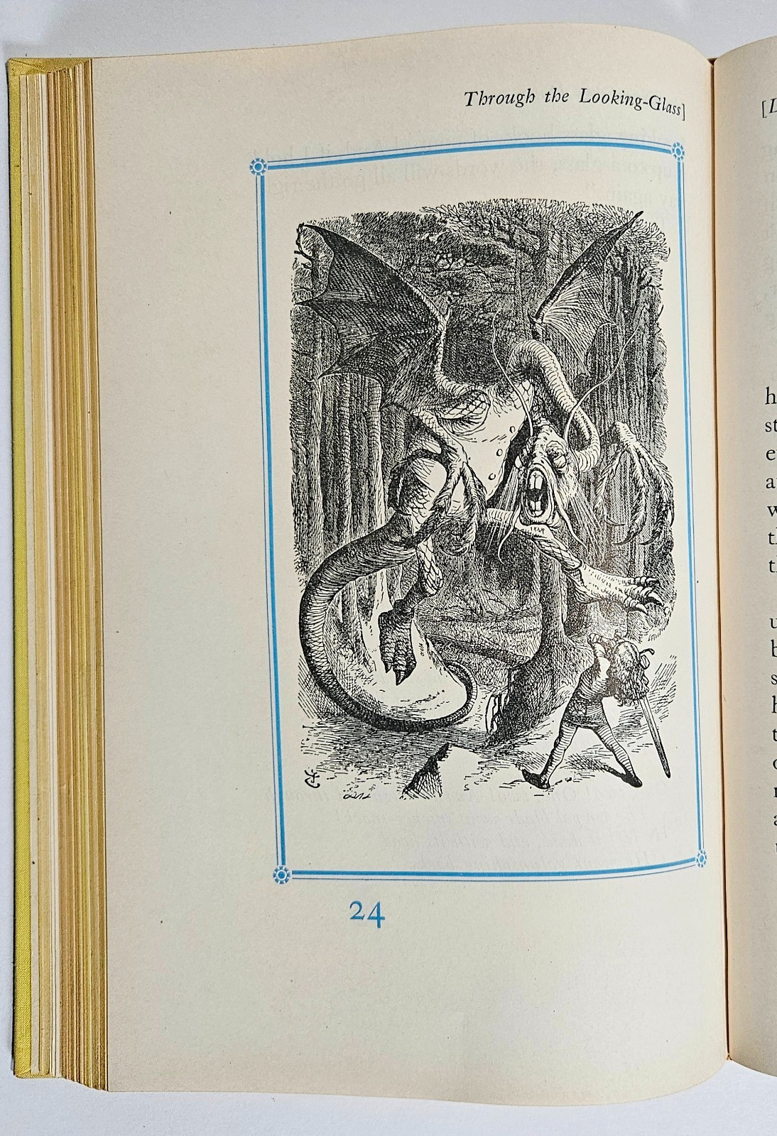 Alice’s Adventures In Wonderland & Through The Looking Glass Heritage Press 1941