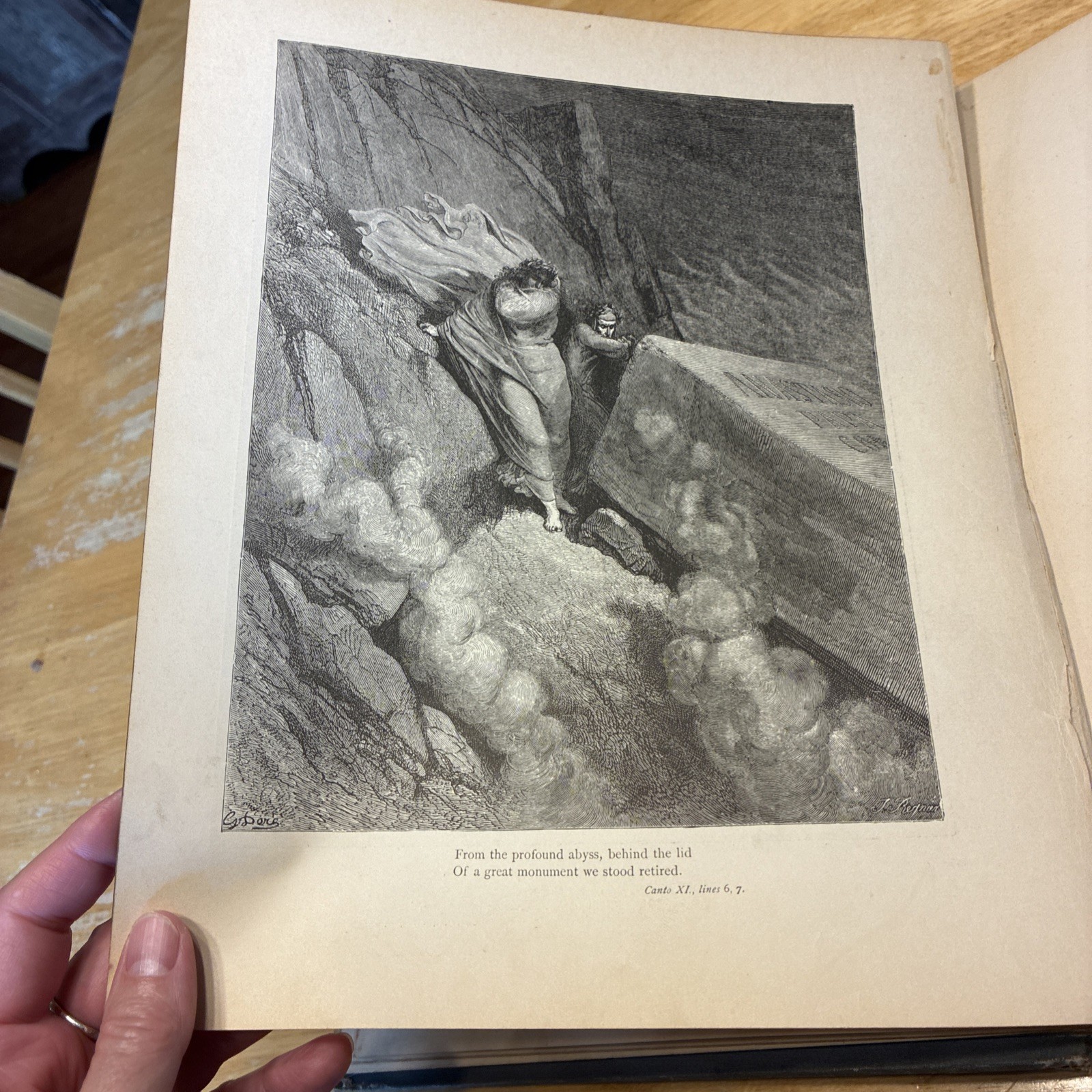 Dante’s Inferno Illustrated by Gustave Dore 10×12