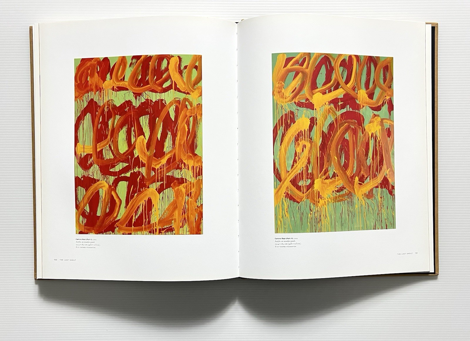 Cy Twombly Late Paintings 2003-2011 by Pavlouskova HC DJ 2015