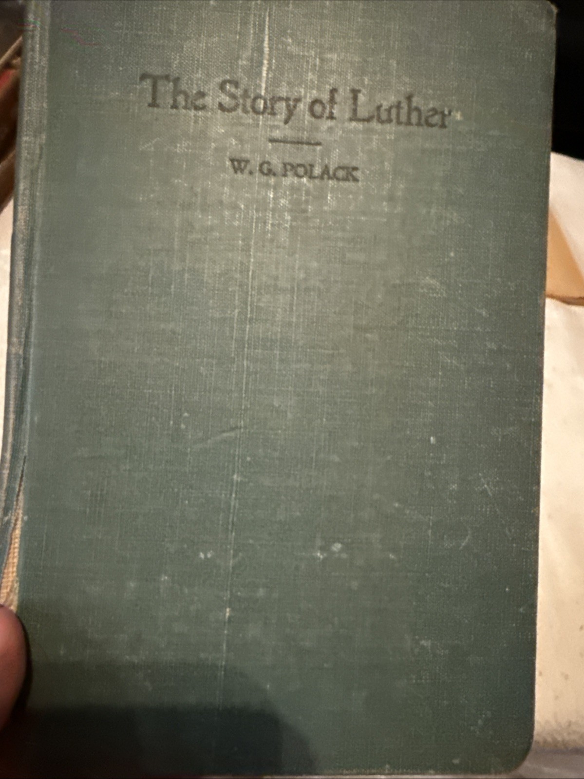 The story of Luther by WG Polák rare book antique