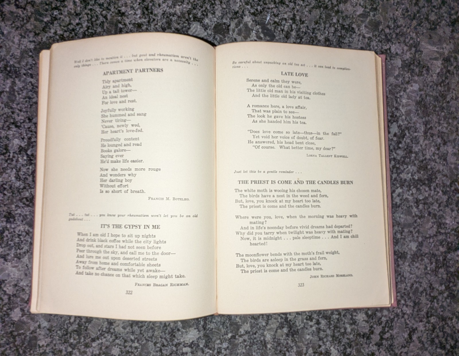 “The American Album of Poetry,” Various Poets, Vintage 1940s, Hardcover