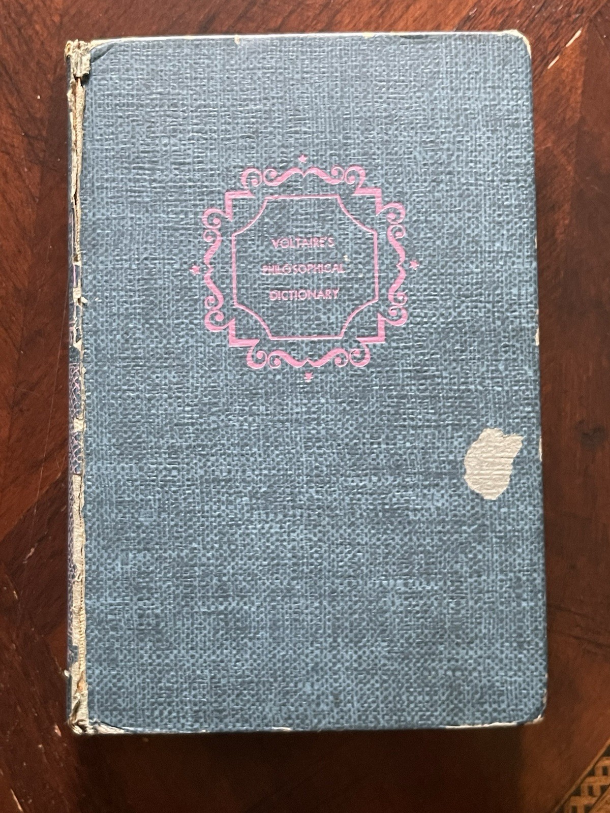 1948 Voltaire’s Philosophical Dictionary Hardcover World Publishing Co Cleveland