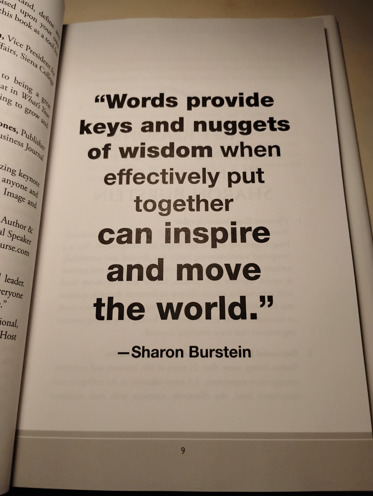 SIGNED Sharon Burstein What’s Your LEADERSHIP IMAGE Leadership Self-Help HC DJ