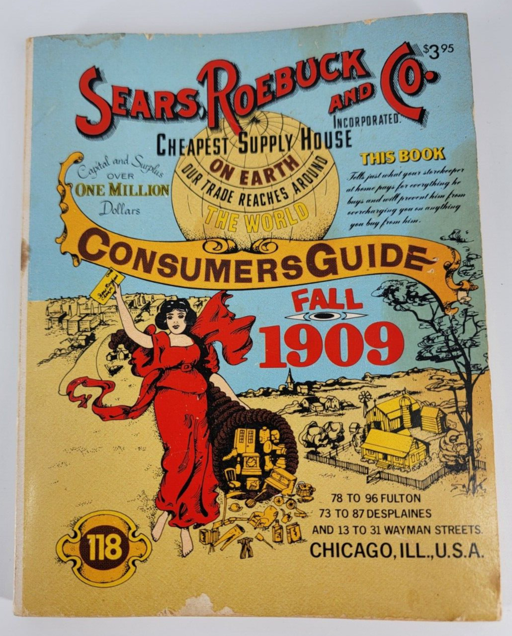 Sears Roebuck & Co. 1909 ~ Fall Consumer Guide Catalog 118 ~ 1979 Reprint