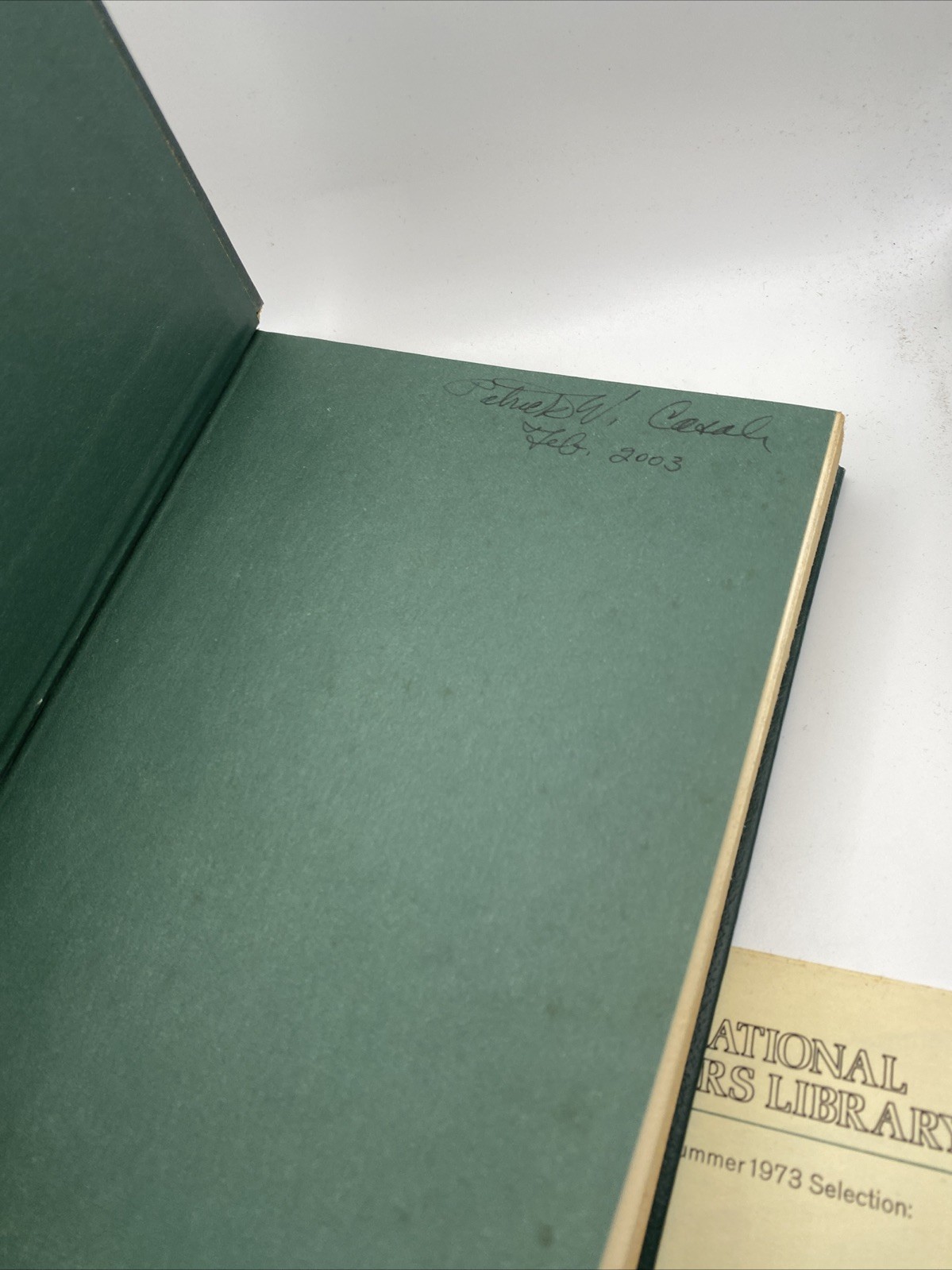 Rebecca By Daphne du Maurier International Collectors Library Gold On Green HC