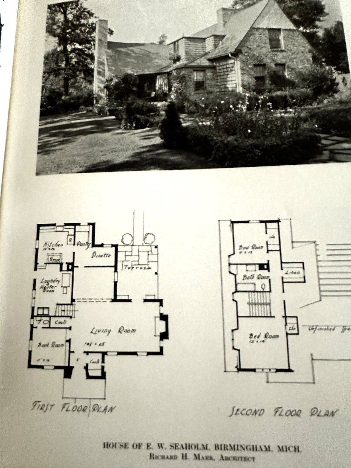 1935, 1st Ed., American Country Houses (To-Day 1935) L. Coffin/J. Ford, Illustr.