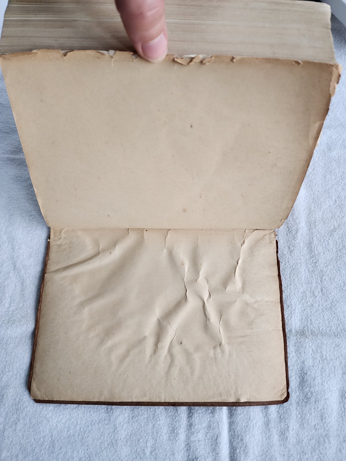 Antique William Shakespeare Complete Works Decorative Embossed Leather Book