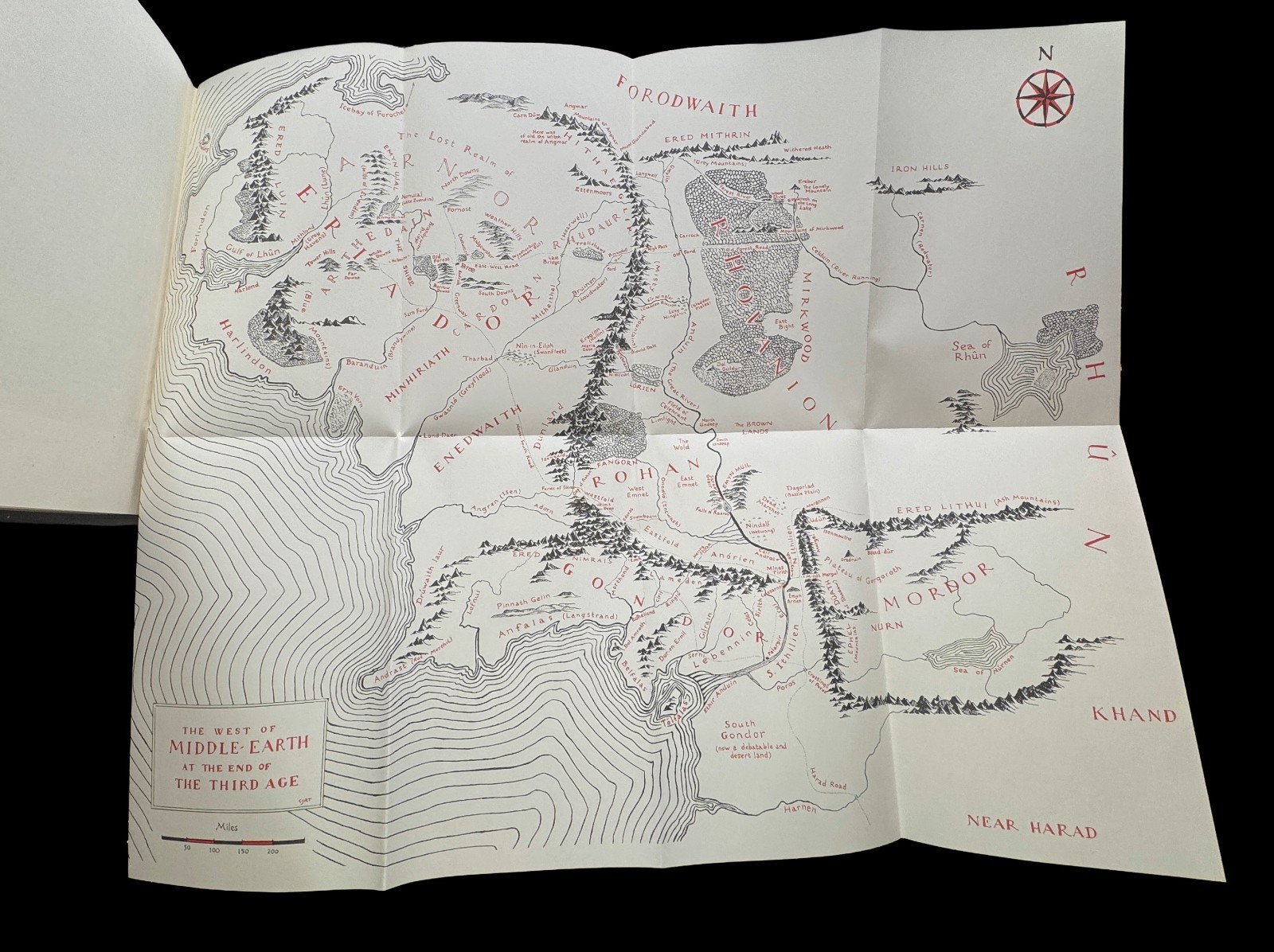 Lord of the Rings Vintage Box Set by J.R.R. Tolkien – 2nd edition NEAR MINT