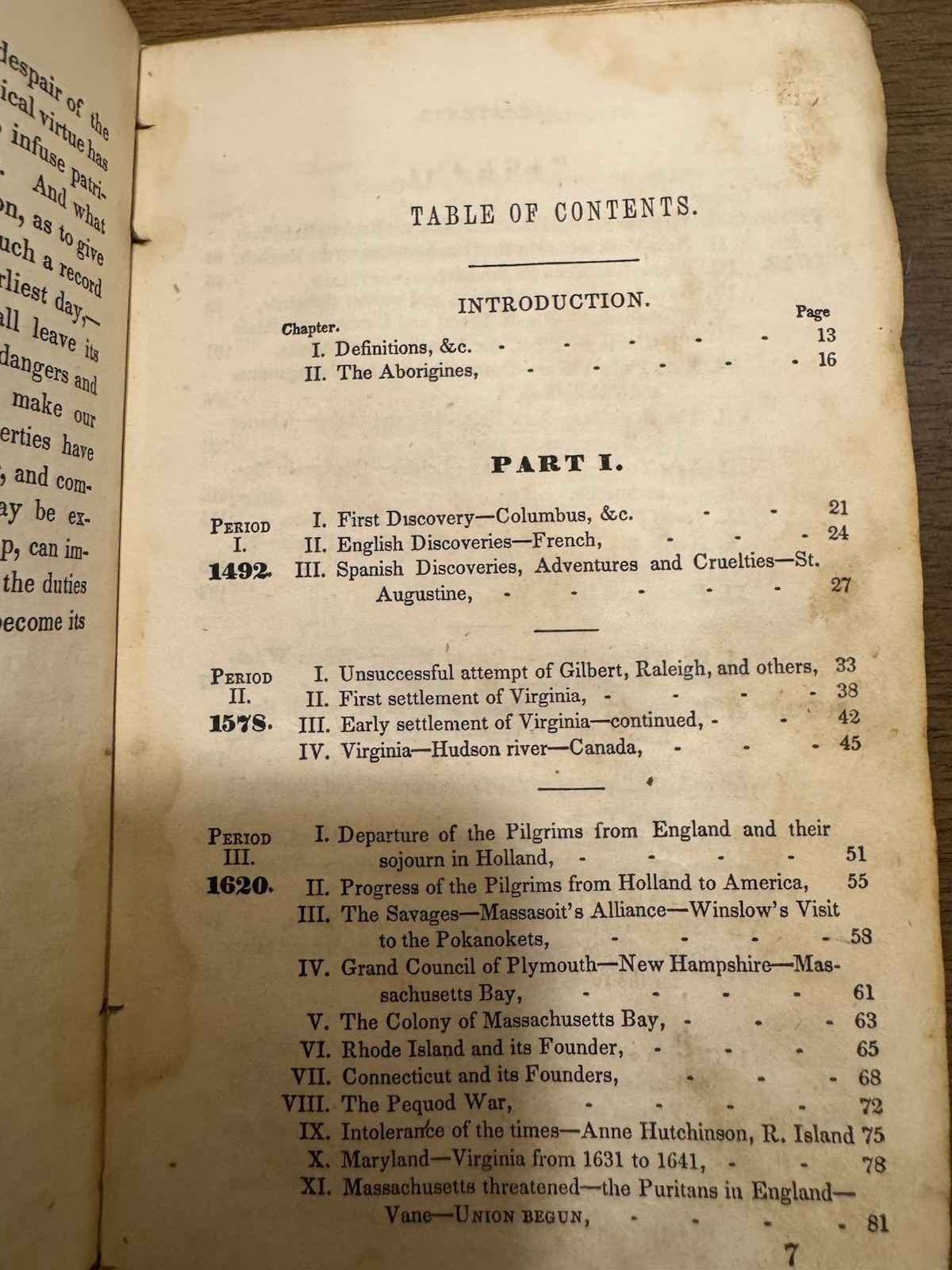 Antique Book “An Abridged History of the United States” Emma Willard 1844