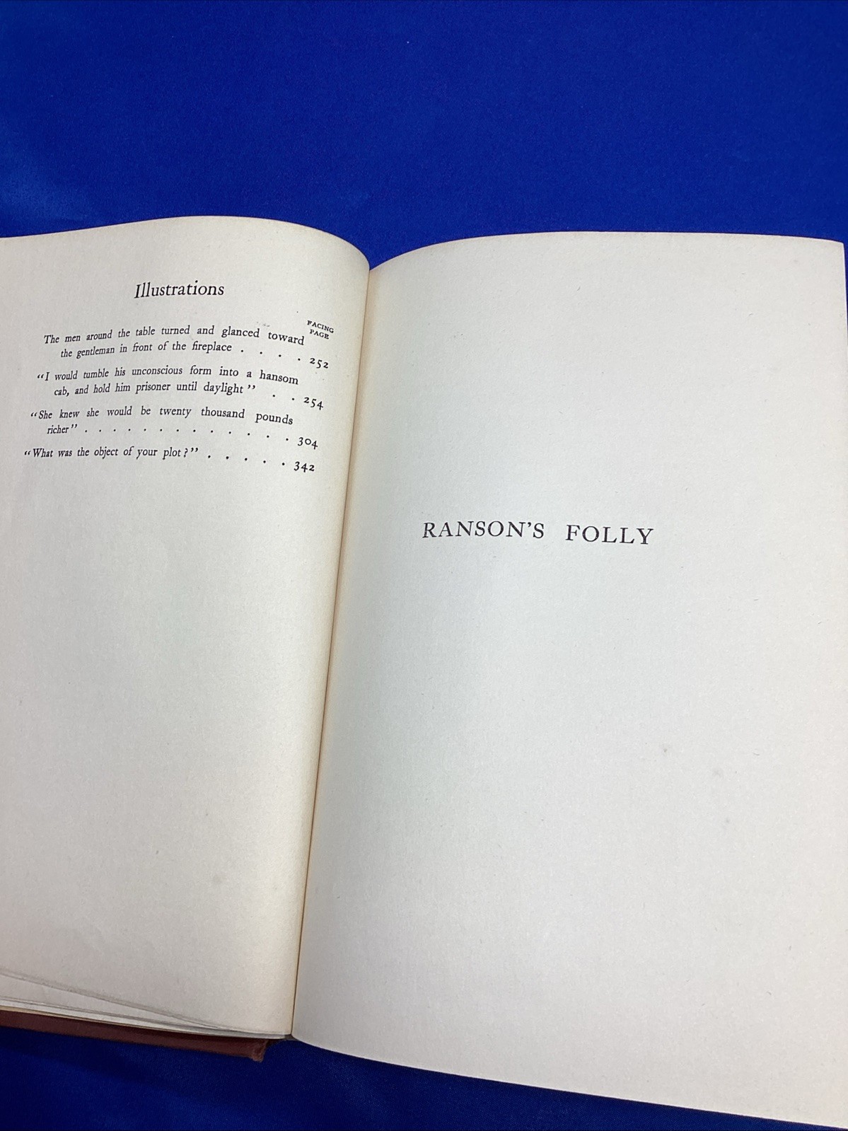Ranson’s Folly By Richard Harding Davis Vintage HC 1902 1st Edition