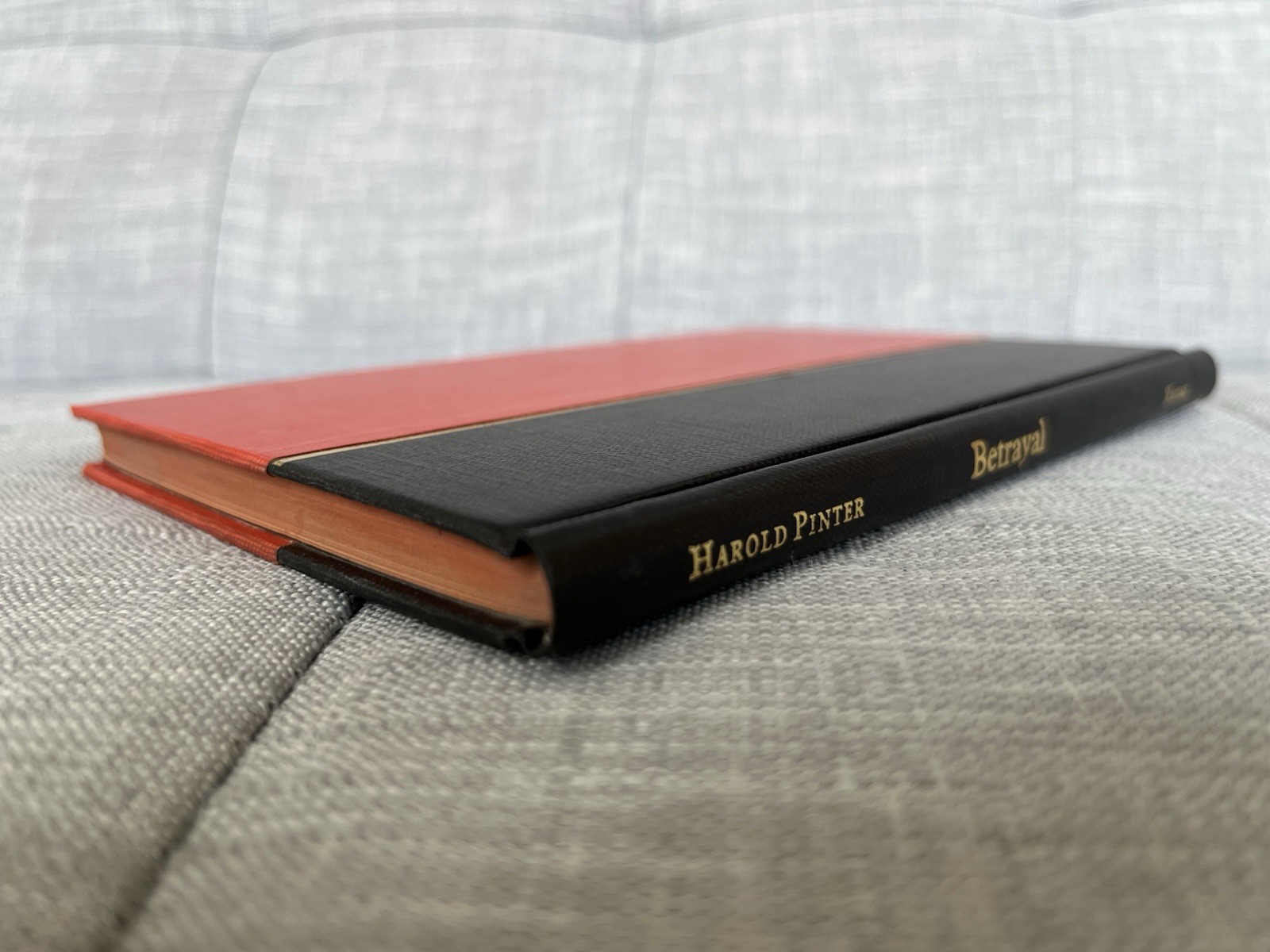 Betrayal Harold Pinter, signed and numbered limited edition, signed by Pinter