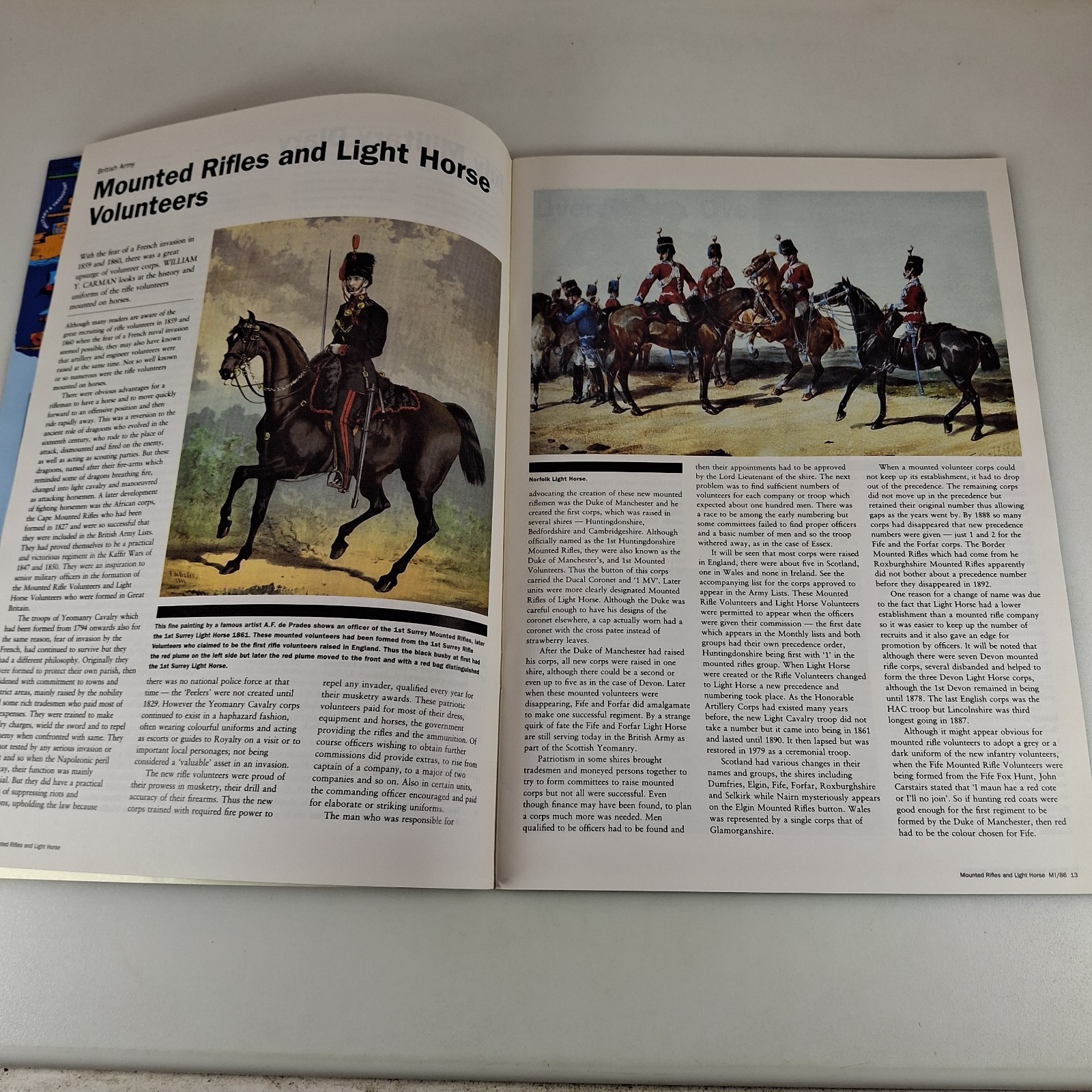 Military Illustrated Past & Present No 86 July 1995 Future Warfare, Rifles