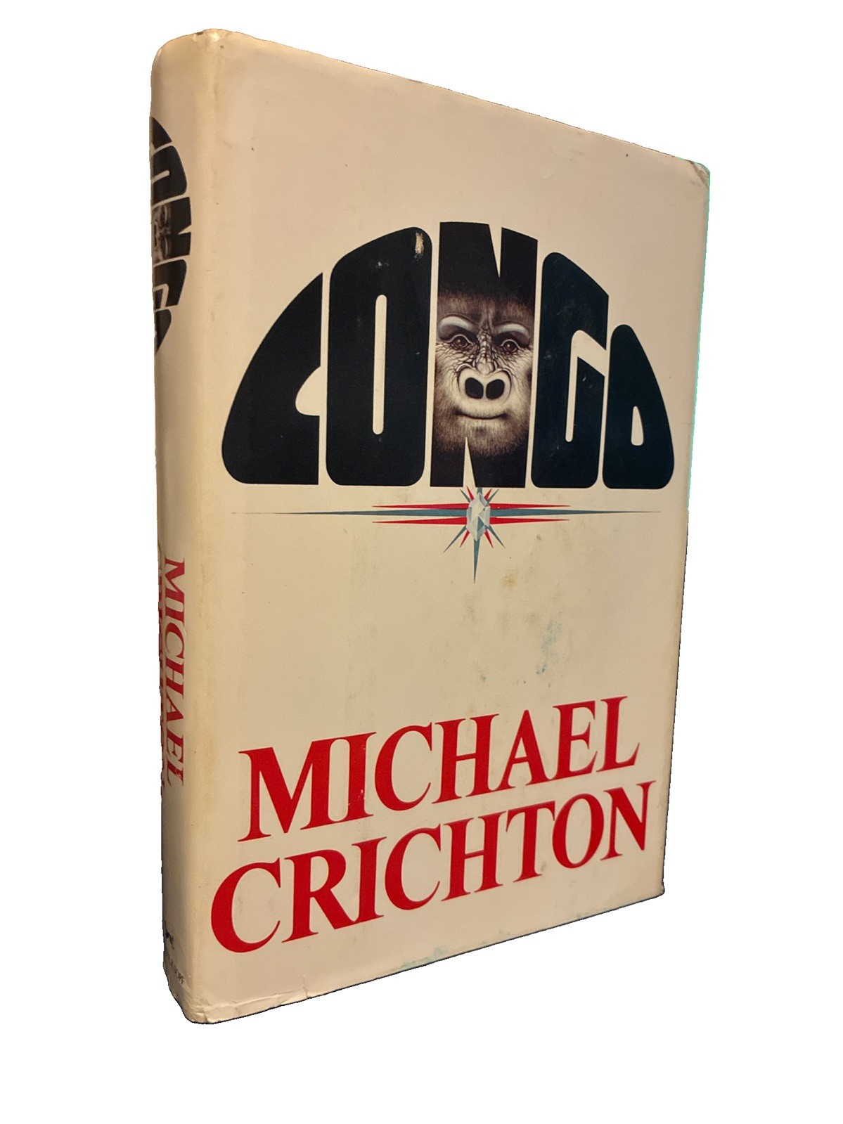 Congo – Michael Crichton (1980 HC Book w/DJ) BCE – Alfred A. Knopf First