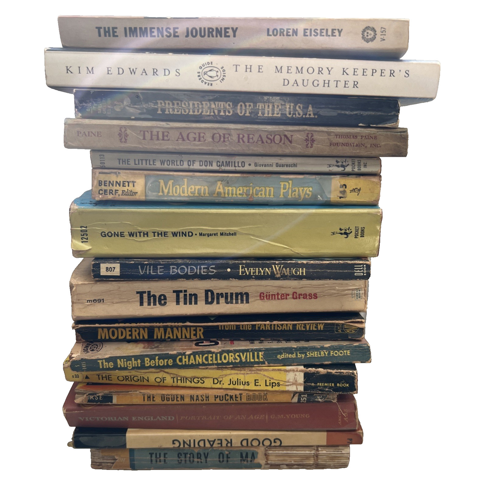 20 Assorted Vintage Paperbacks