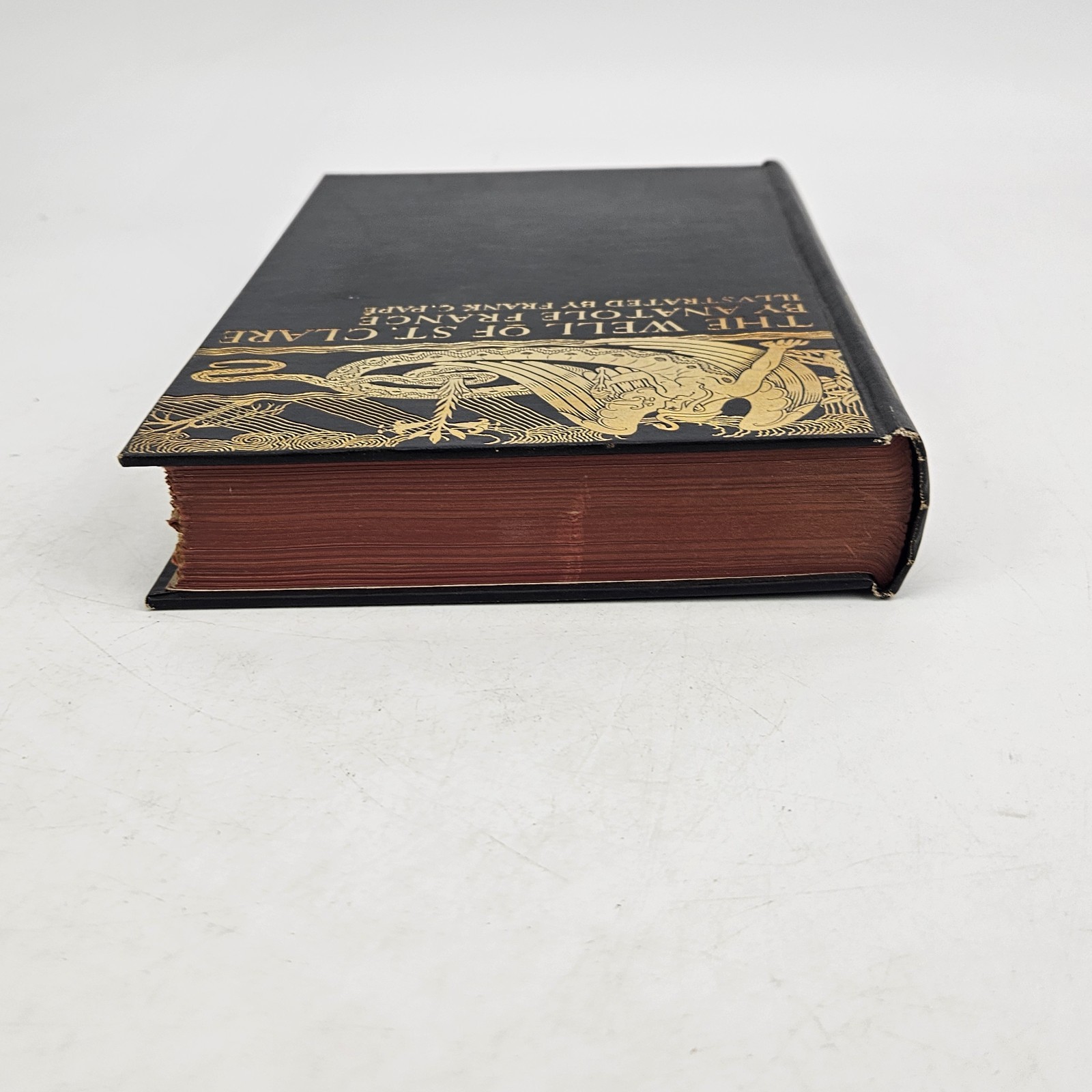 1928 The Well of St. Clare Anatole France Frank C. Pape Illustrated HC Book