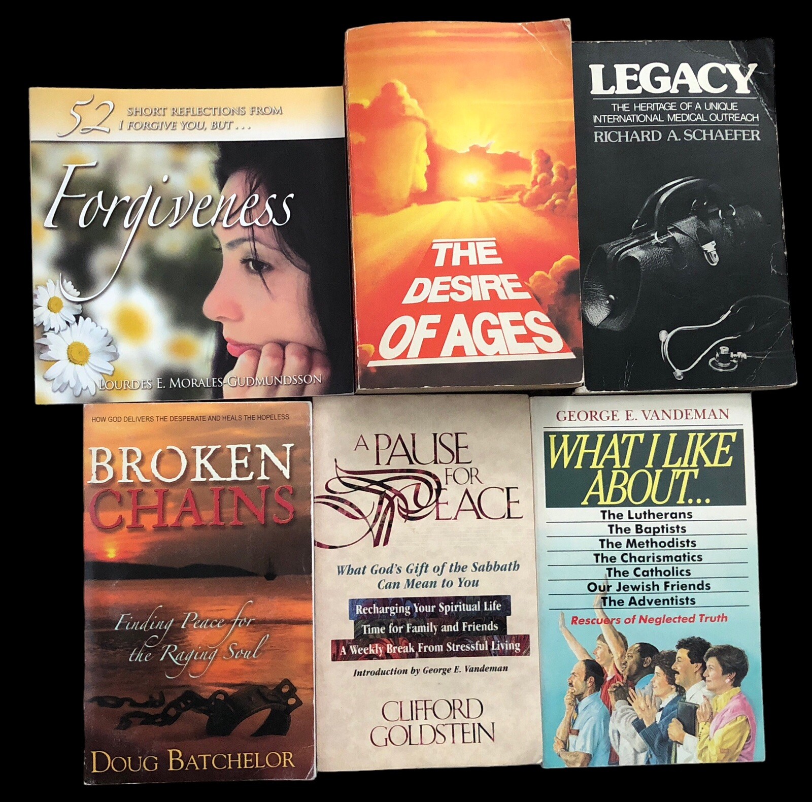 Lot of 21 Assorted Seventh-day Adventist Books Booklets Tracts Christian Reading
